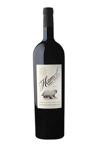 Bottle of Hamel Family Wines red wine